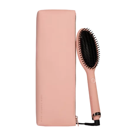 ghd_glide_smoothing_hair_straightening_brush_pink_peach